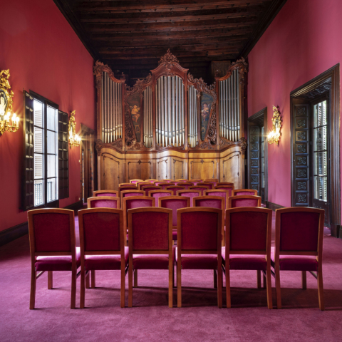 Can Balaguer sala de música Jaume Gual 
